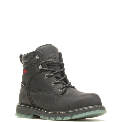 Wolverine Floorhand Lx Steel Toe 6" W231015 Mens Black Leather Work Boots