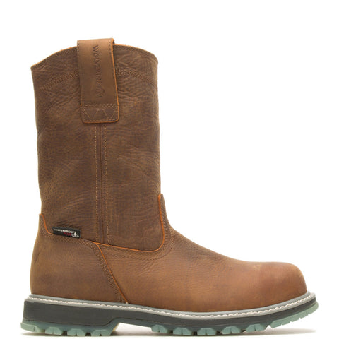 Wolverine Floorhand LX Wellington W230017 Mens Brown Wide Leather Work Boots