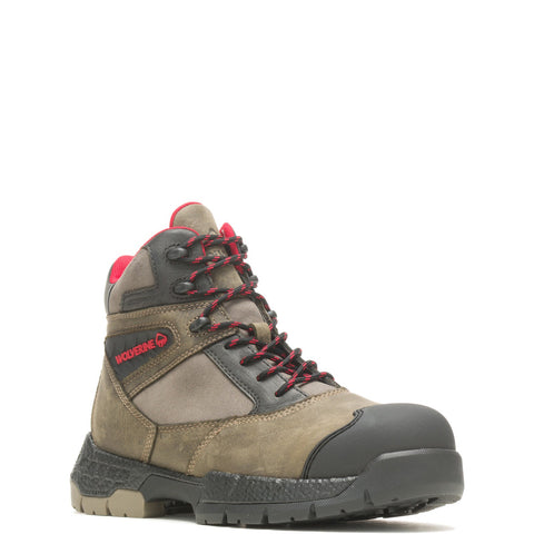 Wolverine Rush Ultraspring Carbonmax 6" W231039 Mens Gray Wide Work Boots