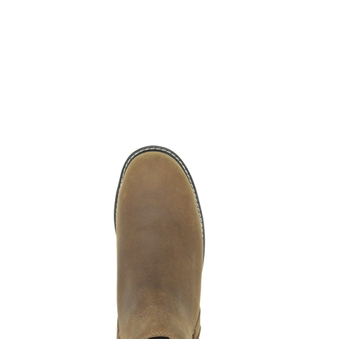 Wolverine Trade Wedge Work Romeo W230039 Mens Gray Leather Work Boots