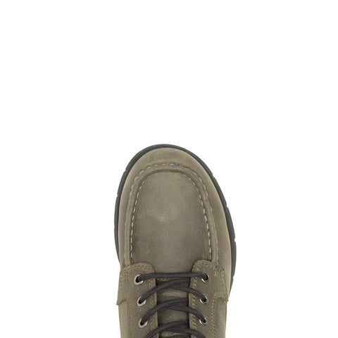 Wolverine Karlin Moc-Toe 6" W880263 Mens Gray Leather Lace Up Work Boots