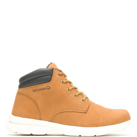 Wolverine Karlin Chukka W880266 Mens Brown Leather Lace Up Work Boots