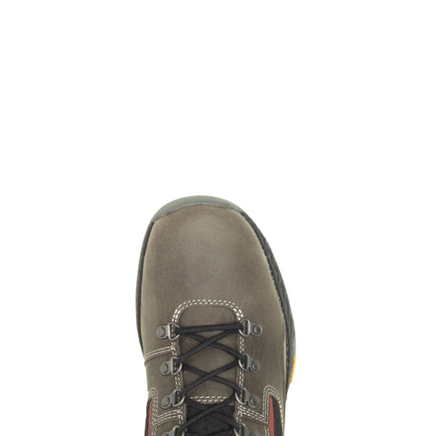 Wolverine Guide Ultraspring Waterproof Mid Mens Gray Wide Hiking Boots