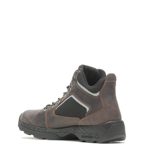 Wolverine Guide Ultraspring Waterproof Mid W880282 Mens Brown Hiking Boots