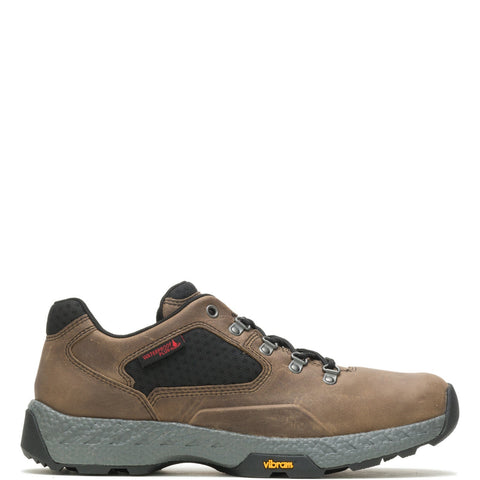 Wolverine Guide Ultraspring WP Low Mens Brown Wide Athletic Work Shoes