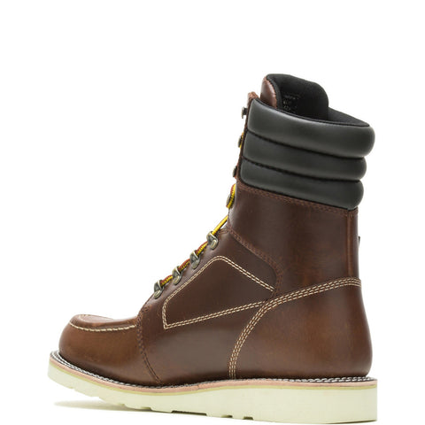 Wolverine Upland Boot 8" W880293 Mens Brown Wide Leather Lace Up Work Boots
