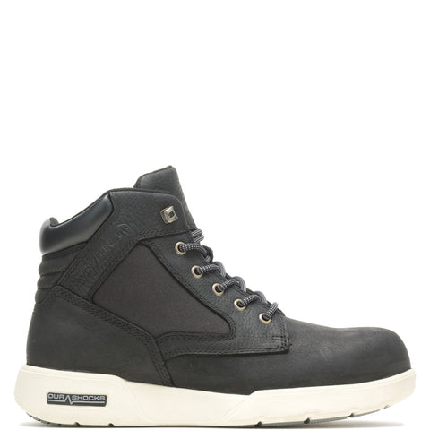 Wolverine Kickstart Durashocks CM FX 6" W881009 Mens Black Work Boots
