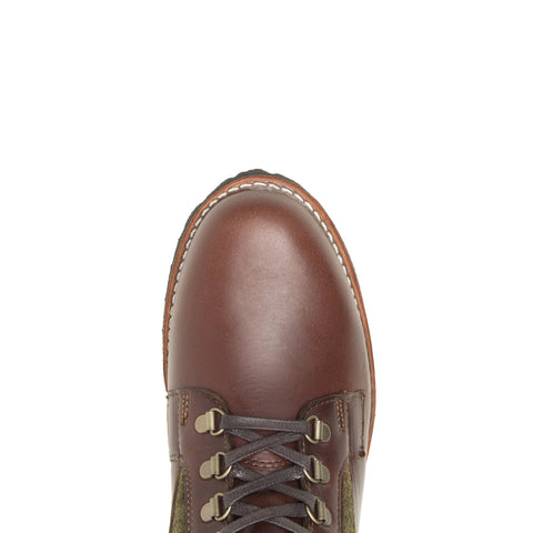 Wolverine 1000 Mile Wool W990122 Mens Brown Leather Casual Dress Boots
