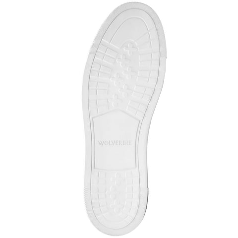 Wolverine BLVD Sneaker W990187 Mens White Leather Lifestyle Sneakers Shoes