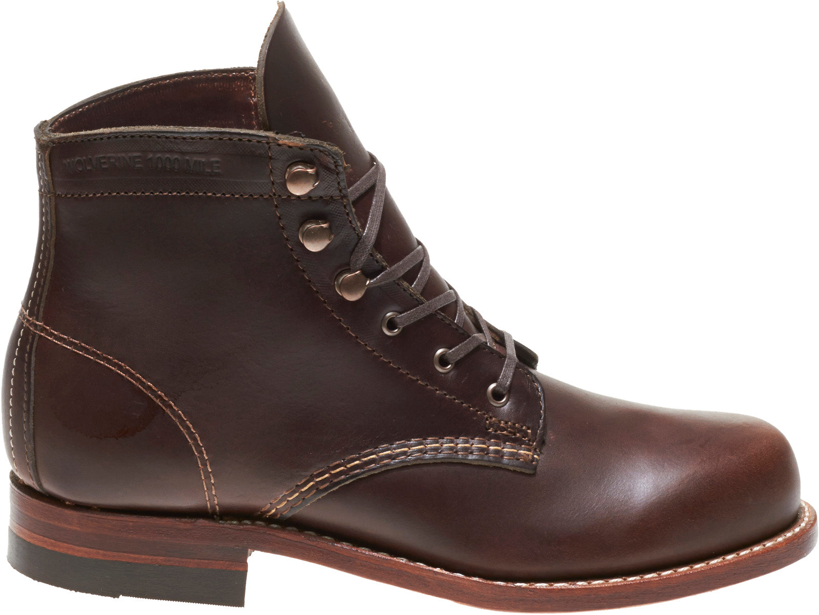 【極美品】Wolverine 1000mileboots US7D 25cm 1000 Mile Plain-Toe Rugged Boot - Work Boots | Wolverine
