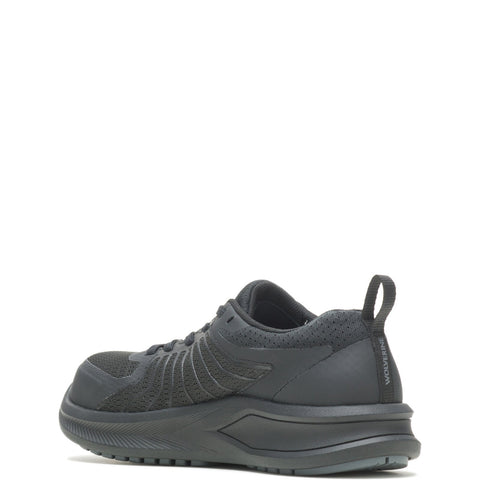 Wolverine Bolt Vent Durashocks Carbonmax Womens Black Wide Athletic Work Shoes