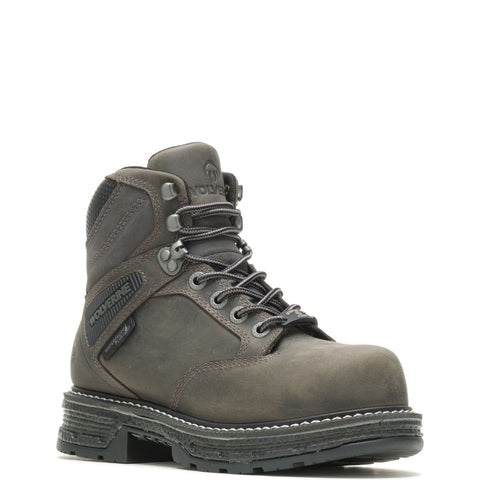 Wolverine Hellcat UltraSpring Waterproof CarbonMax 6" Womens Gray Boots