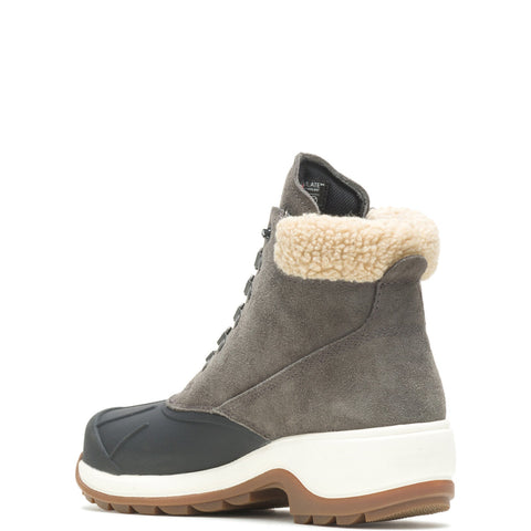 Wolverine Frost Insulated Waterproof W880214 Womens Gray Suede Work Boots