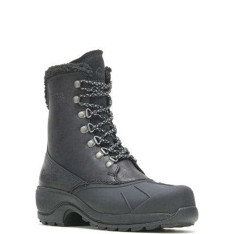 Wolverine Frost Insulated Tall W880216 Womens Black Wide Leather Work Boots