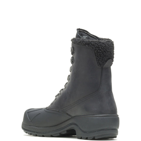 Wolverine Frost Insulated Tall W880216 Womens Black Wide Leather Work Boots