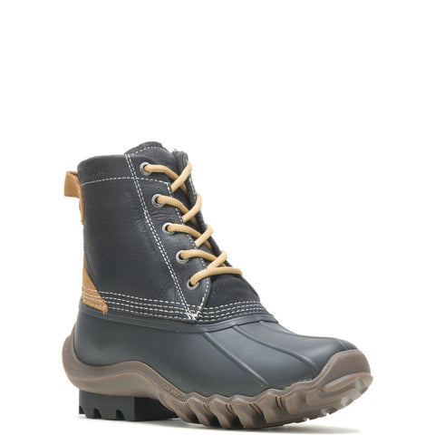 Wolverine Torrent WP Duck W880226 Womens Black Wide Casual Dress Boots