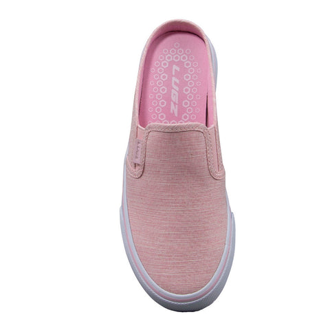 Lugz Clipper Mule Linen WCLIPMT-6824 Womens Pink Lifestyle Sneakers Shoes