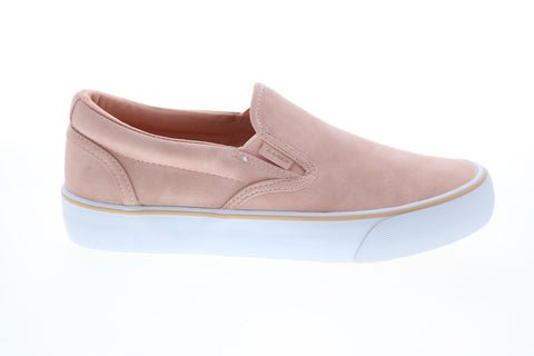 Lugz Clipper Lx WCLIPRLXD-658 Womens Pink Suede Lifestyle Sneakers Shoes