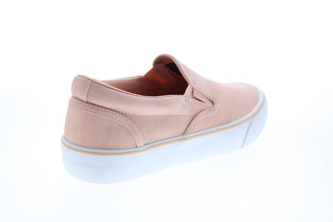 Lugz Clipper Lx WCLIPRLXD-658 Womens Pink Suede Lifestyle Sneakers Shoes