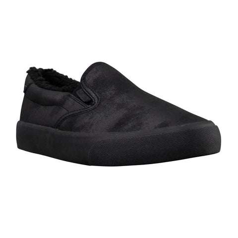 Lugz Clipper LX Fleece WCLPLXFD-001 Womens Black Lifestyle Sneakers Shoes