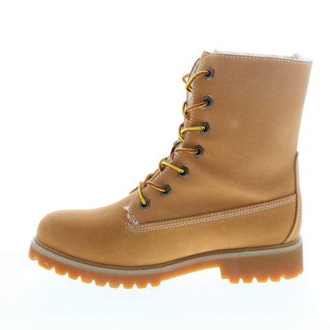 Lugz Convoy Fold Fur WCNVFFK-7560 Womens Brown Synthetic Casual Dress Boots