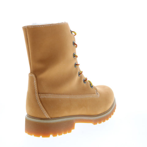 Lugz Convoy Fold Fur WCNVFFK-7560 Womens Brown Synthetic Casual Dress Boots