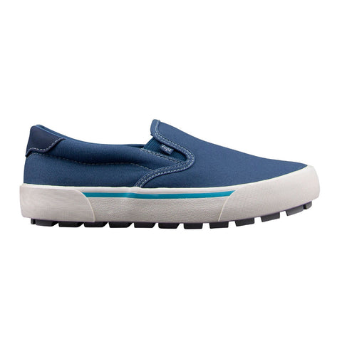 Lugz Delta WDELTC-4016 Womens Blue Canvas Slip On Lifestyle Sneakers Shoes