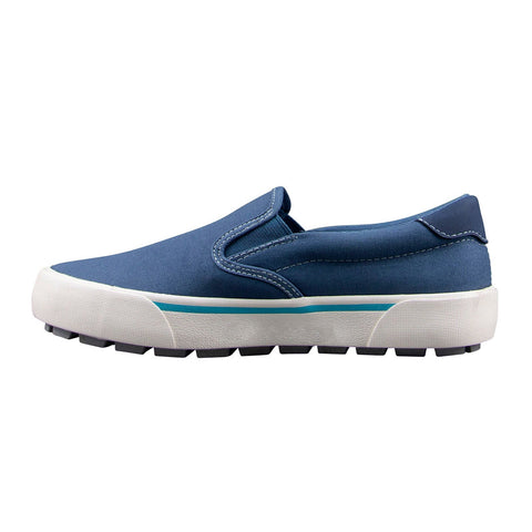 Lugz Delta WDELTC-4016 Womens Blue Canvas Slip On Lifestyle Sneakers Shoes