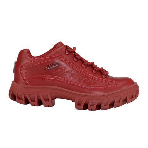 Lugz Dot.Com 2.0 WDOT2V-6050 Womens Red Synthetic Lifestyle Sneakers Shoes