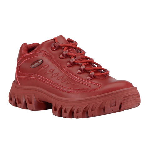 Lugz Dot.Com 2.0 WDOT2V-6050 Womens Red Synthetic Lifestyle Sneakers Shoes