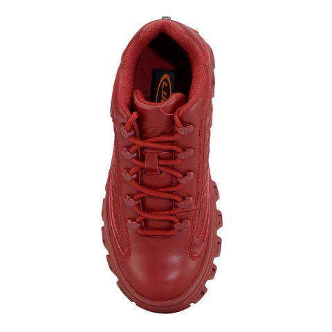 Lugz Dot.Com 2.0 WDOT2V-6050 Womens Red Synthetic Lifestyle Sneakers Shoes