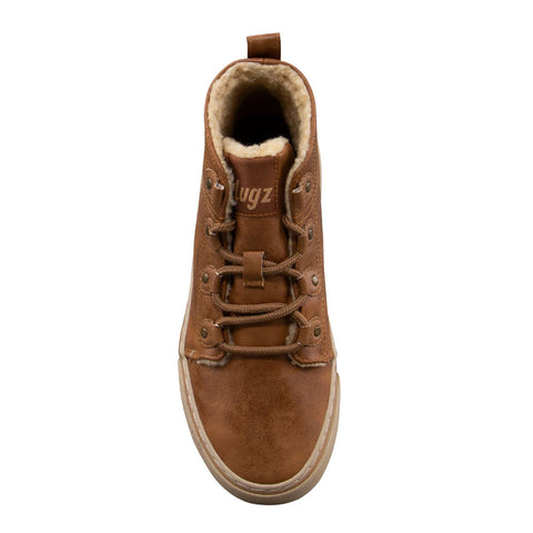 Lugz Evergreen Fleece WEVERGFD-2331 Womens Brown Lifestyle Sneakers Shoes