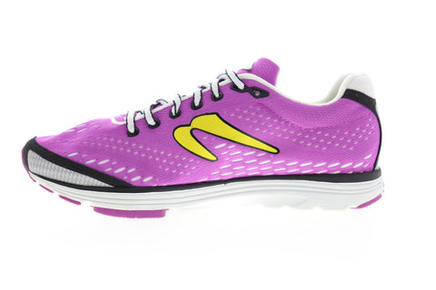 Newton AHA W004214B Womens Purple Mesh Athletic Lace Up Running Shoes 