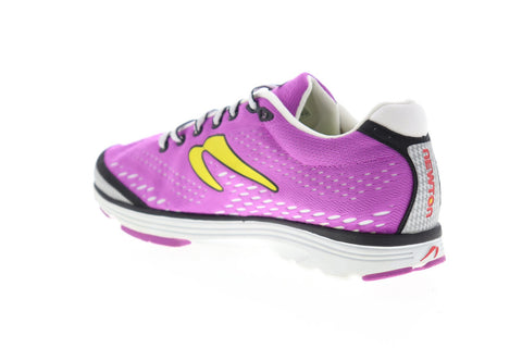 Newton AHA W004214B Womens Purple Mesh Athletic Lace Up Running Shoes 