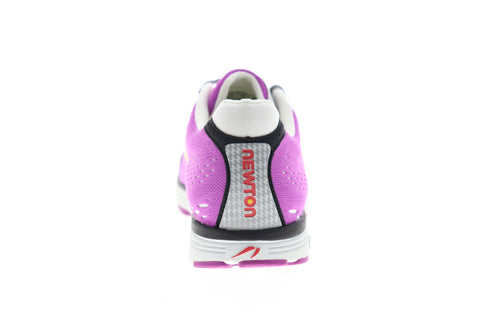 Newton AHA W004214B Womens Purple Mesh Athletic Lace Up Running Shoes 