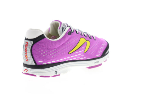 Newton AHA W004214B Womens Purple Mesh Athletic Lace Up Running Shoes 