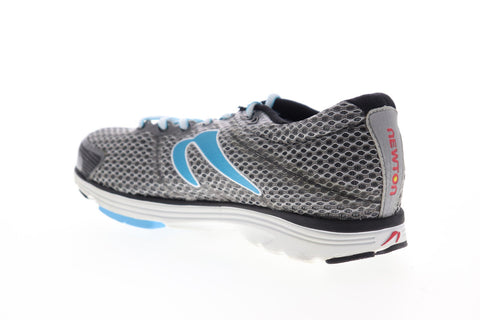 Newton AHA ll W004215 Womens Gray Mesh Athletic Lace Up Running Shoes 