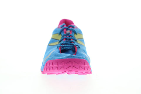 Newton Boscol Sol W0045415 Womens Blue Canvas Athletic Lace Up Running Shoes 