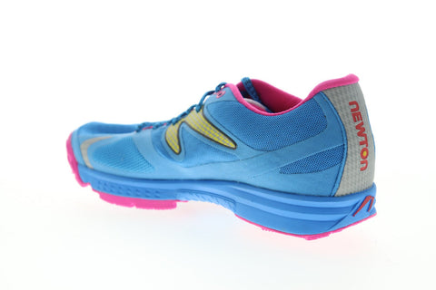Newton Boscol Sol W0045415 Womens Blue Canvas Athletic Lace Up Running Shoes 