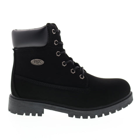 Lugz Rucker Hi WRUCKRHD-001 Womens Black Synthetic Casual Dress Boots