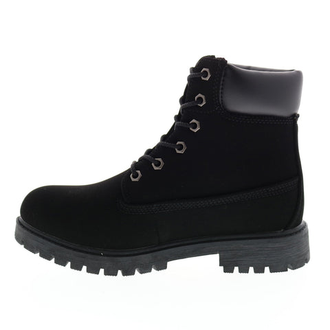 Lugz Rucker Hi WRUCKRHD-001 Womens Black Synthetic Casual Dress Boots