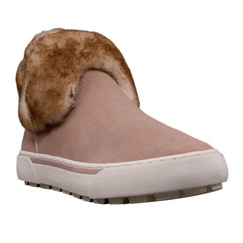 Lugz Sprig WSPRIE-6854 Womens Pink Synthetic Slip On Ankle & Booties Boots