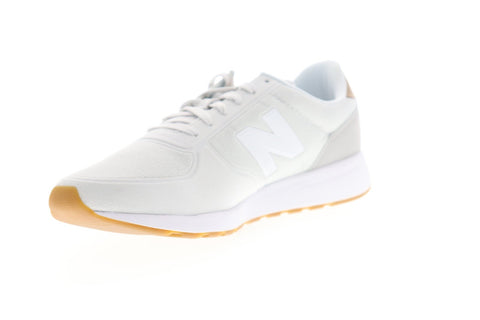 New Balance 215 XMS215YMA Mens White Nylon Lace Up Athletic Running Shoes