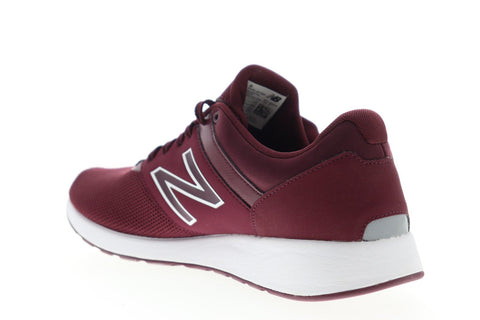 New Balance 24V1 XWRL24YBG Womens Burgundy Lace Up Lifestyle Sneakers Shoes
