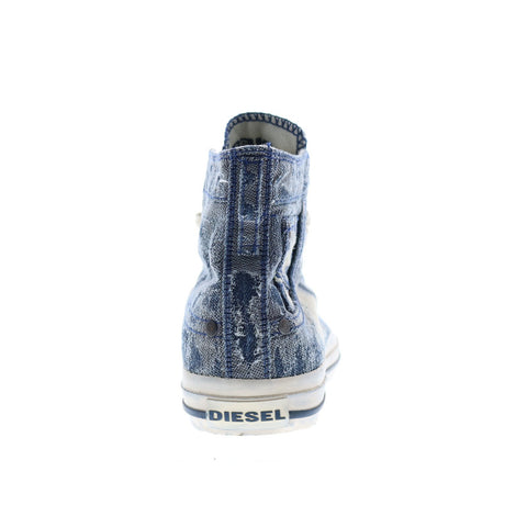 Diesel Magnete Exposure I Mens Blue Canvas Lifestyle Sneakers Shoes