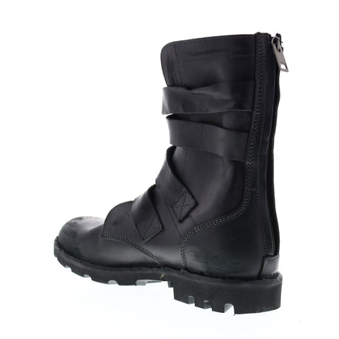 Diesel Hardkor D-Tanker Mens Black Leather Casual Dress Boots