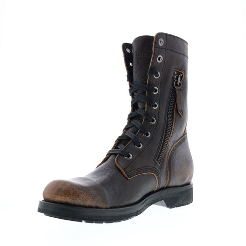 Diesel Ruggst D-Komtop Y01149-PR080-T2184 Mens Brown Casual Dress Boots