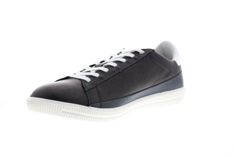 Diesel Dyneckt S-Naptik Mens Black Leather Lace Up Lifestyle Sneakers Shoes