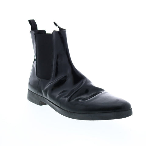 Diesel The D-Mmuse D-Beatly Mens Black Leather Slip On Chelsea Boots