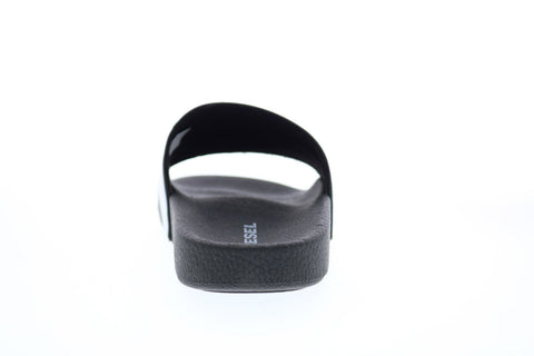 Diesel A-Lohaa Sa-Maral Y01328-P1402-H5987 Mens Black Slides Sandals Shoes